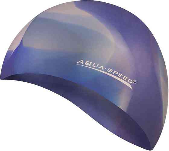 Шапочка для плавания Aqua Speed BUNT113 (grey) Вишнёвое