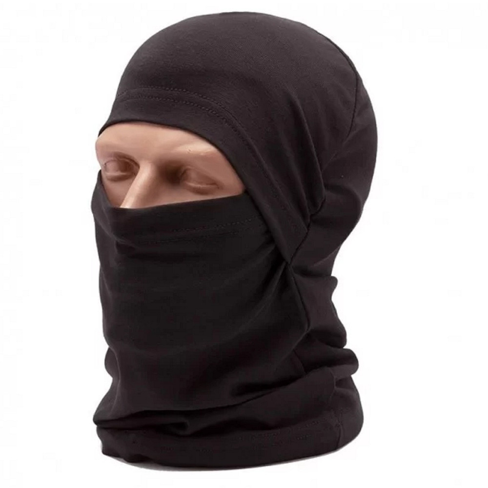 Підшоломник балаклава L-XL бавовна чорний Київ - фото 1