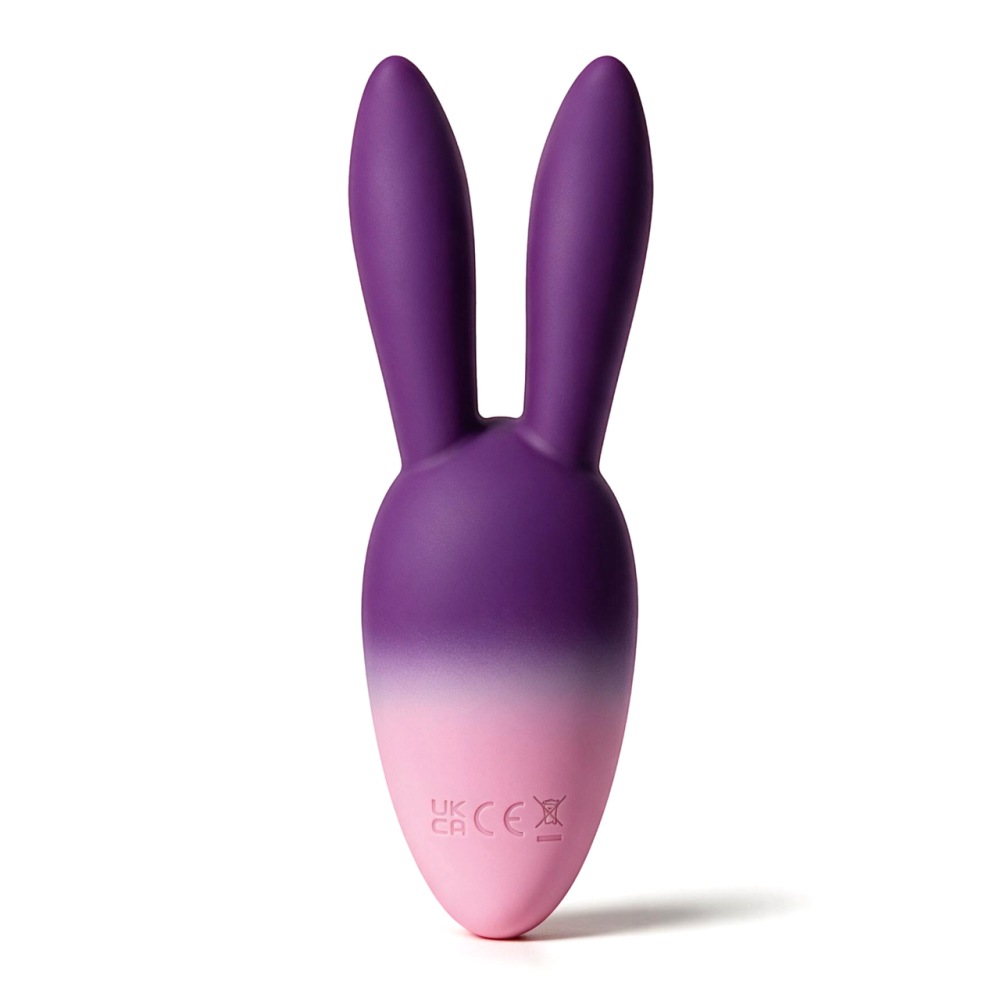 Компактный вибратор LUNE Rabbit с ушками кролика, 10 режимов, 10 × 2,5 см Sex Aura Киев - изображение 4