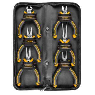 Плоскогубцы Tolsen мини 6 шт, Эрго рукоятки (10359) Винница