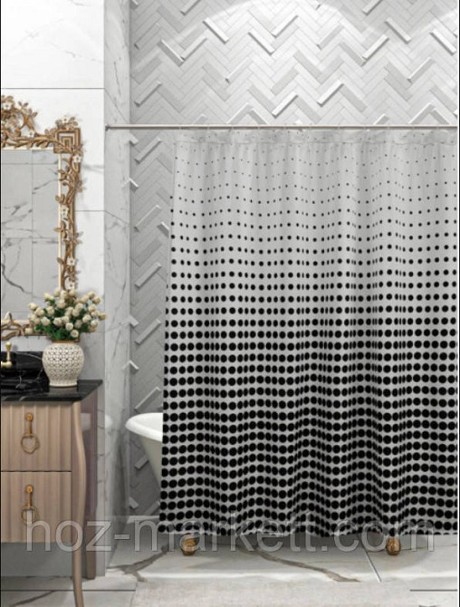 Штора в ванную тканевая Миранда Anka 180 см х 200 см Харьков - изображение 2