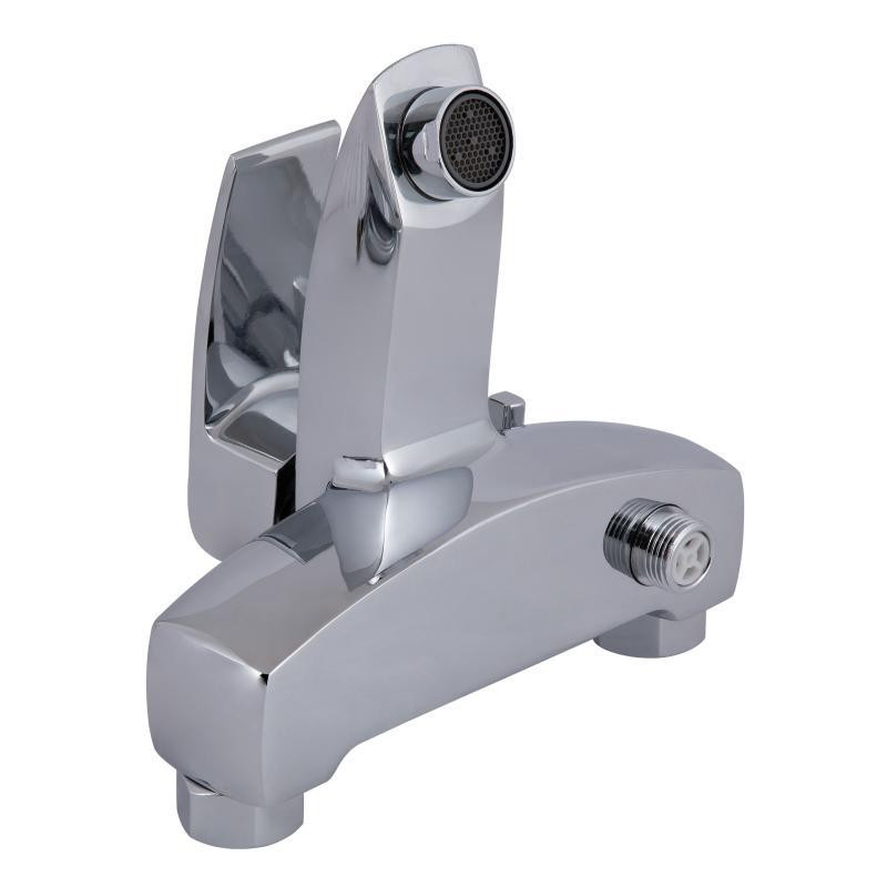 Смеситель для ванны c душевым гарнитуром Qtap Swan Eco QTSWA259CRM45534 Chrome Харьков - изображение 3