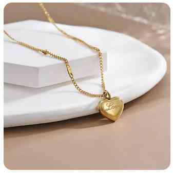 Класичний кулон Серце Love Київ