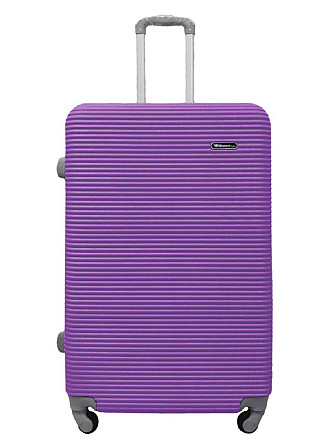 Валіза пластикова MILANO BAG 004 велика фіолетова Київ - фото 1