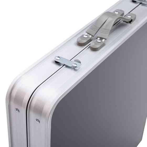 Складний стіл і 4 стільці для пікніка та відпочинку, сірий Київ