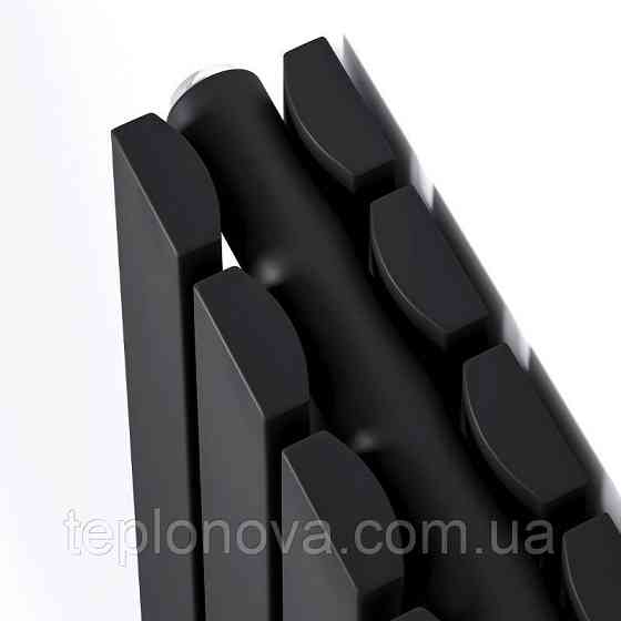 Дизайнерський радіатор 1800/295 (мм) чорний мат IDEALE JOLANDA (бокове підключення) 12 5/1800/295 Чернівці