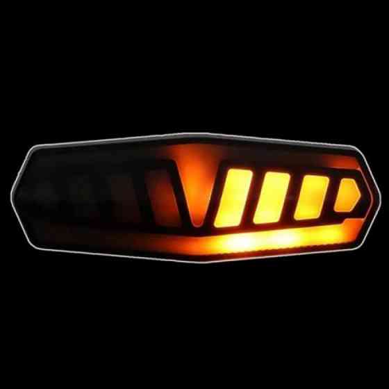 Легкий стоп-сигнал для велосипеда, Велосипедний габаритний ліхтар, Задній акумуляторний велоліхтар ZL-50 Івано-Франківськ