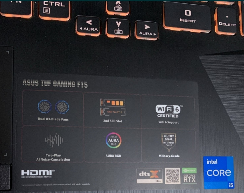 Ігровий Ноутбук: ASUS TUF Gaming F15 (2023) Київ - фото 6