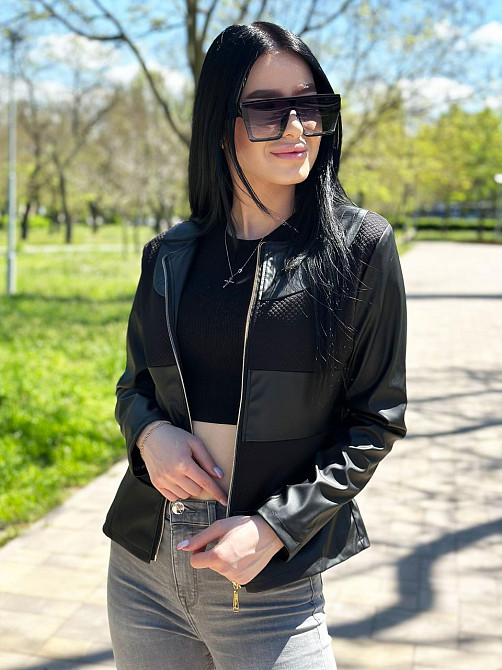 Женская легкая куртка кожаная Nika Киев - изображение 5