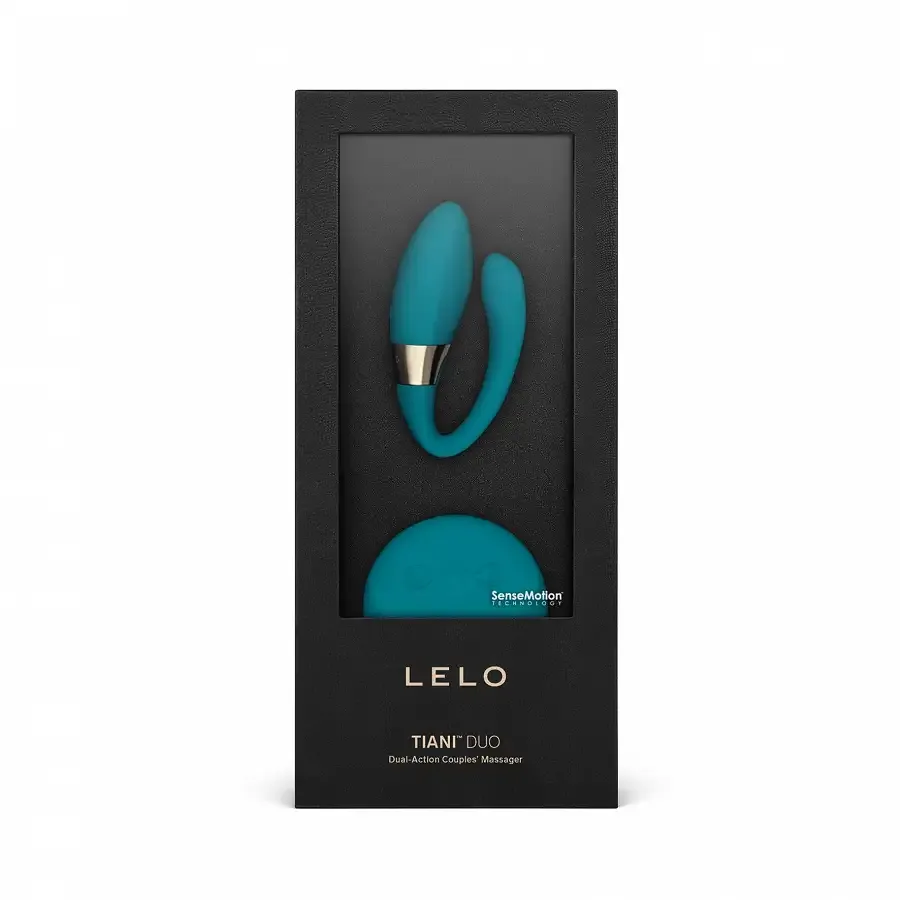 Вібратор для пар LELO Tiani Duo Ocean Blue, 2 мотори, пульт ДК Львів - фото 8
