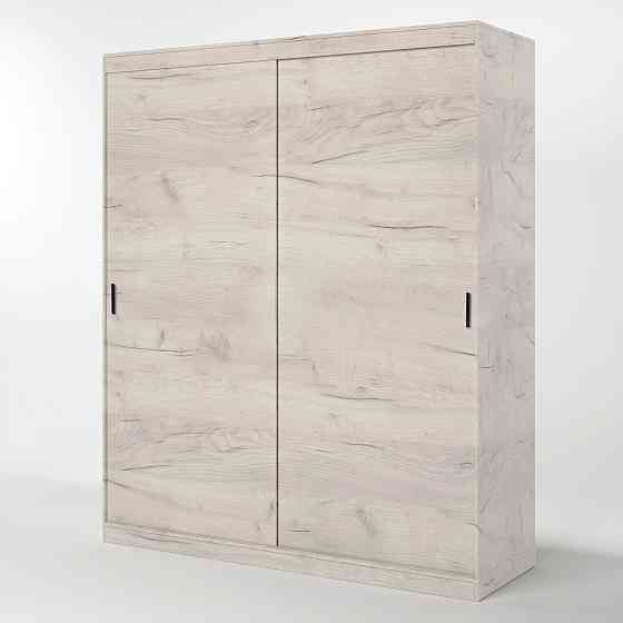 Шкаф-купе Эверест Соната 1800 двухдверный 180х60х217 дуб крафт белый (DTM-2669) Львов