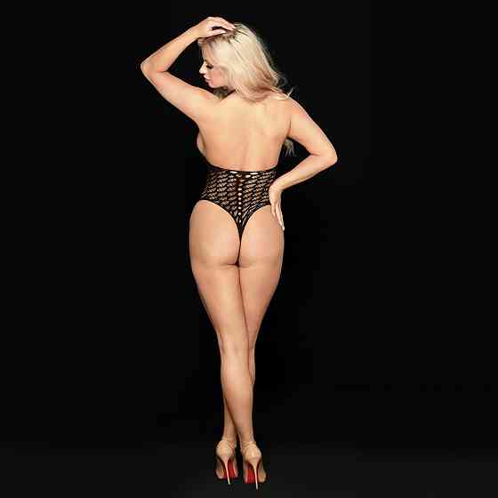 Эротическое боди в сетку Belinda S/L Black Sex Aura Киев