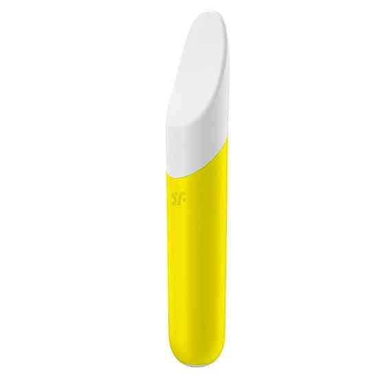 Міні-вібратор з гнучким язичком Satisfyer Ultra Power Bullet 7 Yellow Sex Aura Київ