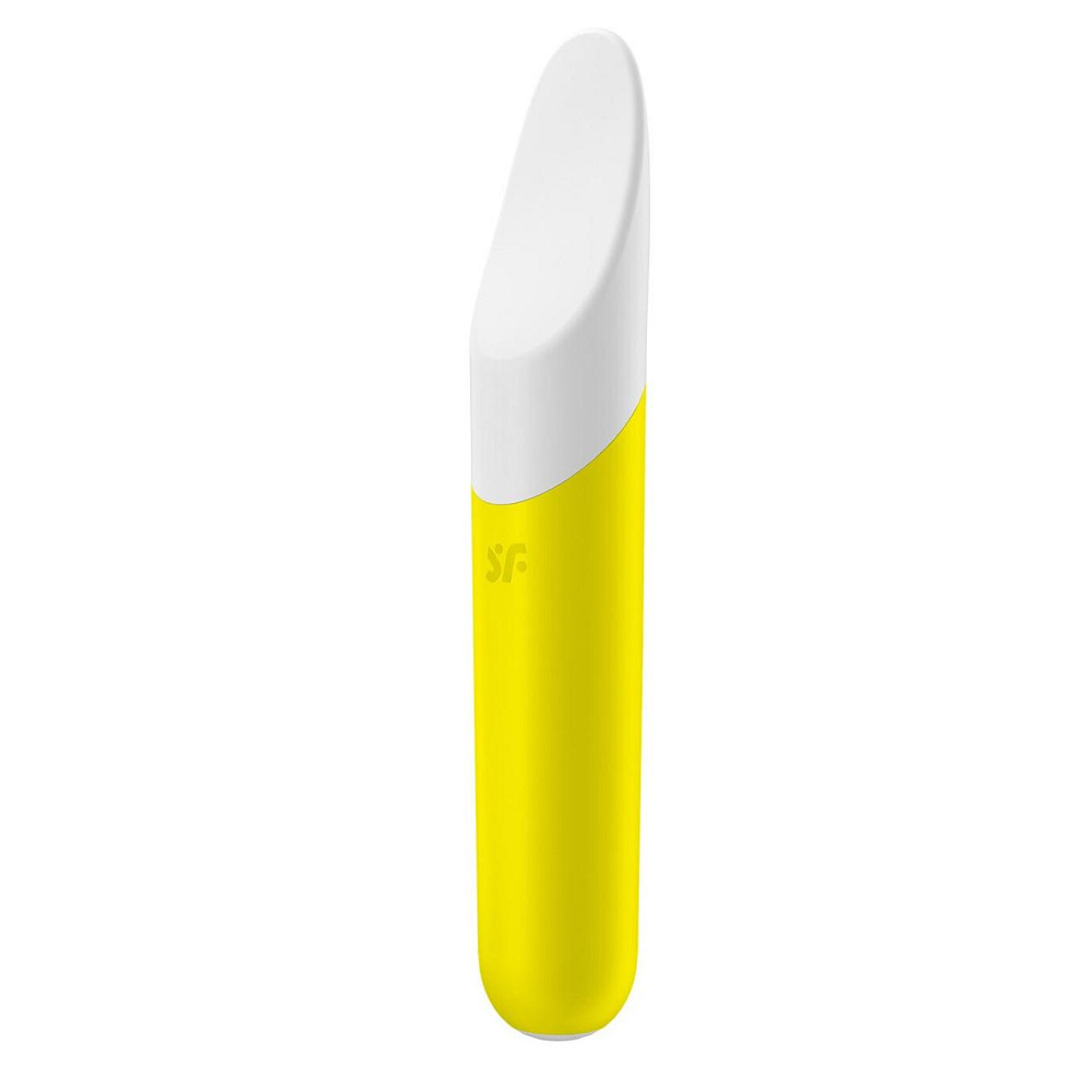 Міні-вібратор з гнучким язичком Satisfyer Ultra Power Bullet 7 Yellow Sex Aura Київ - фото 2