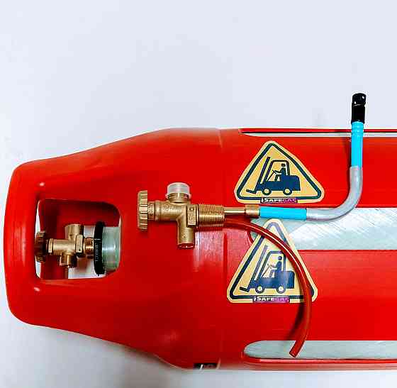 Газовый композитный баллон 24 литра для авто погрузчиков с предохранительным клапаном  CАVAGNA Италия. Киев