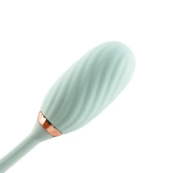 Вакуумний кліторальний стимулятор Otouch Louis Vibrate Teal з віброяйцем, у кейсі Львів