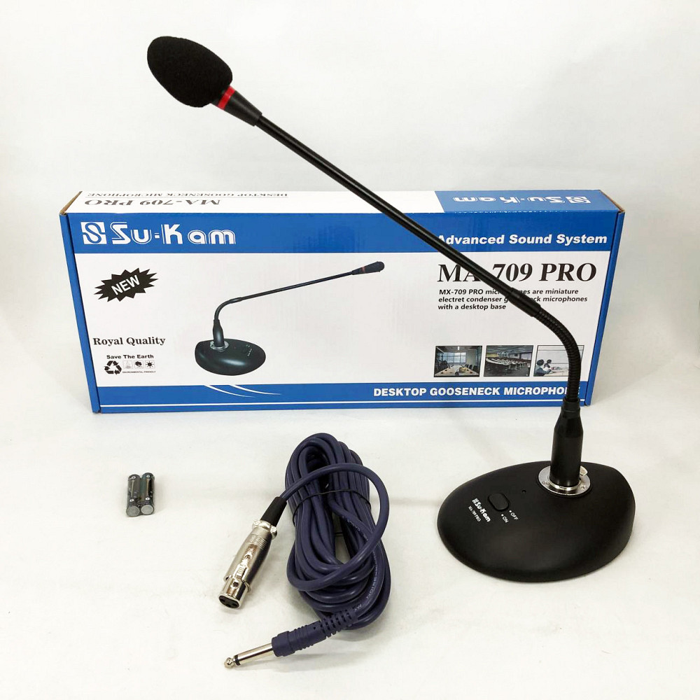 Микрофон настольный UKC DM MA-709 HS-849 для конференций Киев - изображение 6