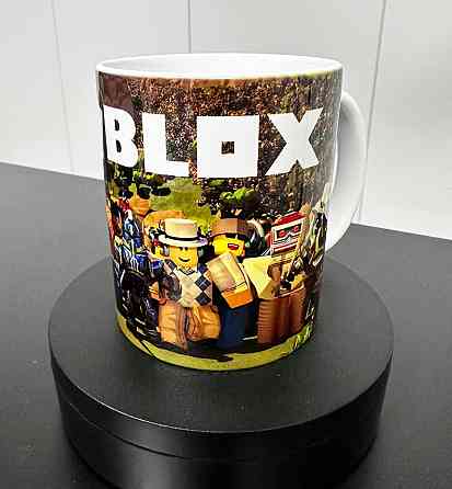 Чашка Roblox  – керамическая чашка принтом| Подарунок для фана игри Роблокс 02 Городище