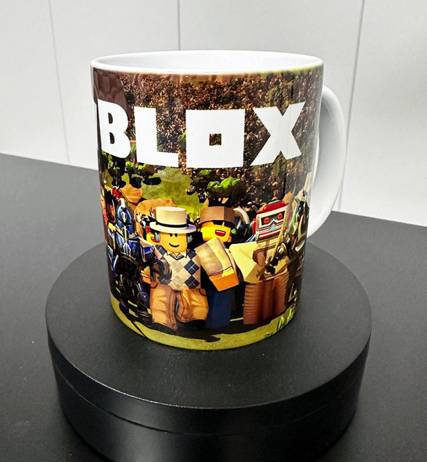 Чашка Roblox  – керамическая чашка принтом| Подарунок для фана игри Роблокс 02 Городище - изображение 3