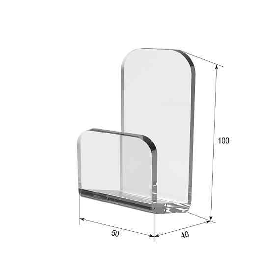 Гачок з акрилу 50х40х100 Київ