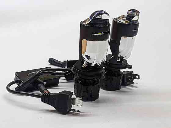 Світлодіодні лінзи Bi-LED EA Light X Y9 H4 Mini Lens 1.4" 6000k 11000lm 80w/SET 12-24v Харків