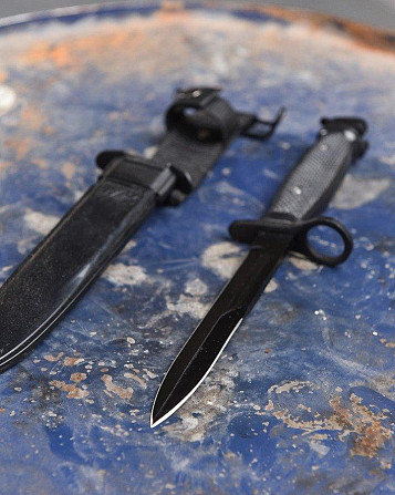 Армейский штык-нож M&P total black ВТ6820 Киев - изображение 8