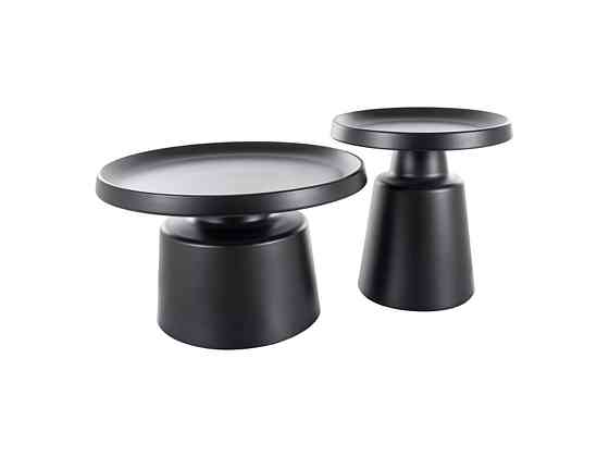 Журнальний столик RODOS чорний мат (к-кт) д.50, д.70 Київ