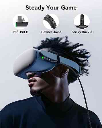 Високошвидкісний кабель для заряджання та підключення VR INIU DI-401 5м Луцьк