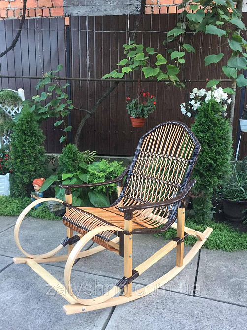 Качалка плетеная из лозы Киев - изображение 5