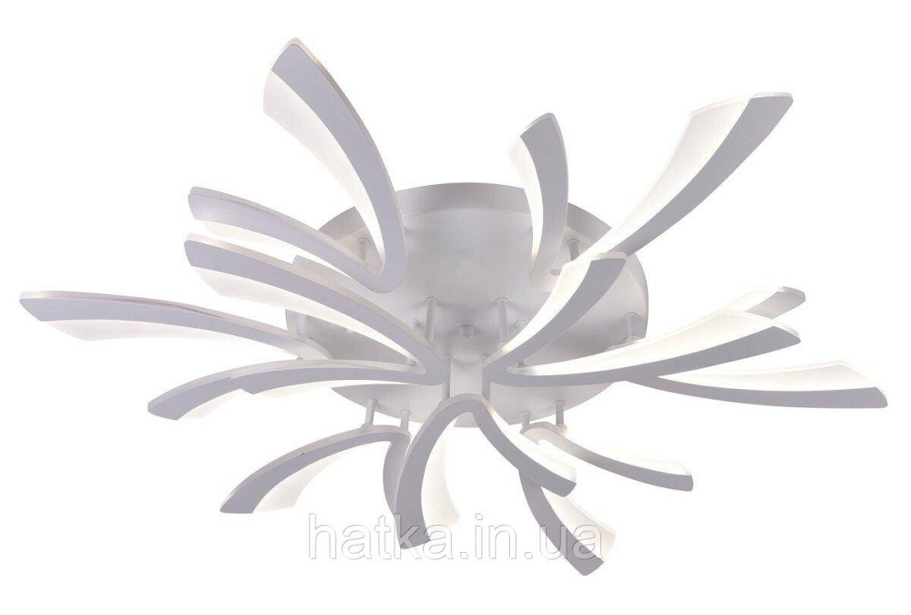 Люстра світлодіодна акрилова Sirius 6042-9 WT 92W Київ - фото 3