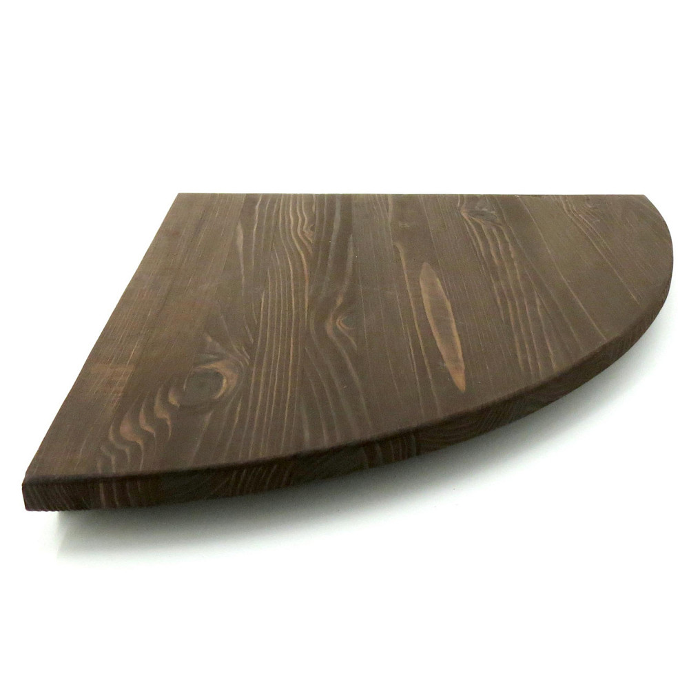 Кутова настінна полиця "Кабарет 40" мокко Миколаїв - фото 4