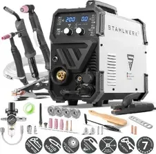 Сварочный апарат Spawarka inwertorowa STAHLWERK CTM-250 ST 200 A CUT TIG MIG MAG MMA FLUX 4 w 1 Киев - изображение 1