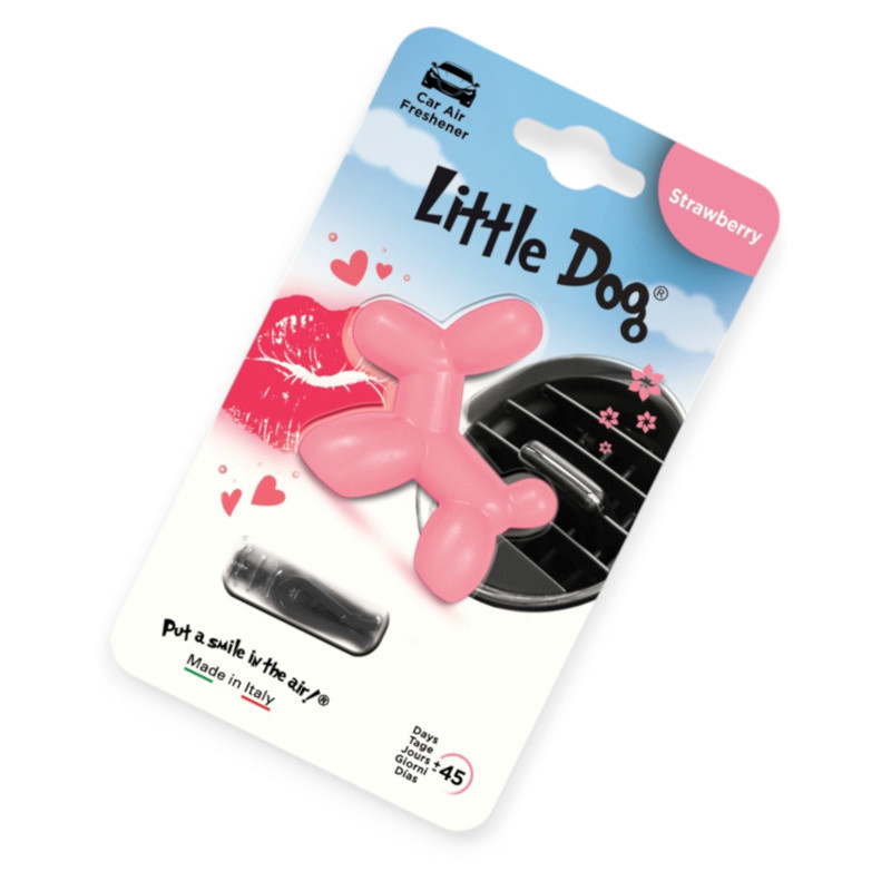 Ароматизатор на обдув собачка little dog "strawberry" Joe Мукачево - фото 1