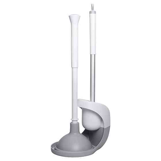 Набір для чищення унітазу з ершиком та вантузом Київ