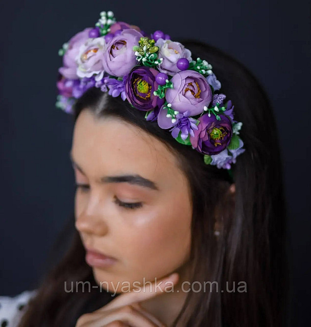 Веночек большой ободок 