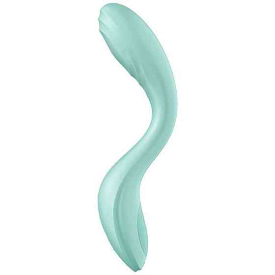 Вібратор із перлинною стимуляцією точки G Satisfyer Rrrolling Pleasure Mint Sex Aura Київ