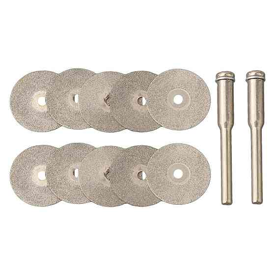 Набір алмазних дисків 10 шт для гравера та дремеля Київ