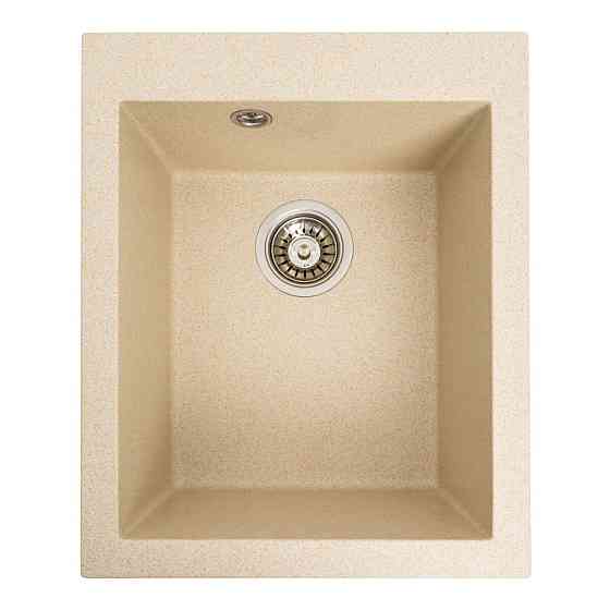 Гранітна мийка для кухні VALESO SOKIL 4150 матова Пісок Коломыя
