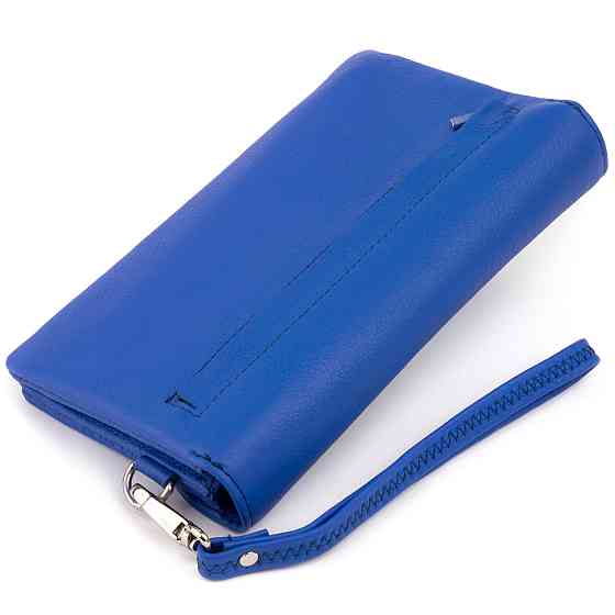 Клатч из кожи женский ST Leather 19319 Синий Киев