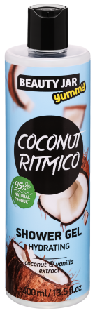 Гель для душу Ритмічний кокос Yummy Beauty Jar 400 мл Київ