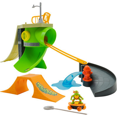 Игровой набор Funrise TMNT Черепашки-ниндзя классические Чумовой скейт-парк (71044) Винница - изображение 4