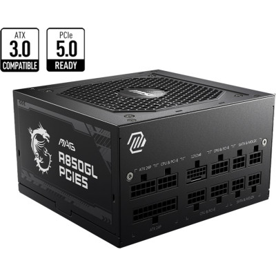 Блок живлення MSI 850W (MAG A850GL PCIE5) Вінниця - фото 2