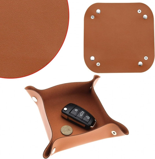 Кожаный лоток для хранения в скандинавском стиле на стол Винница - изображение 6