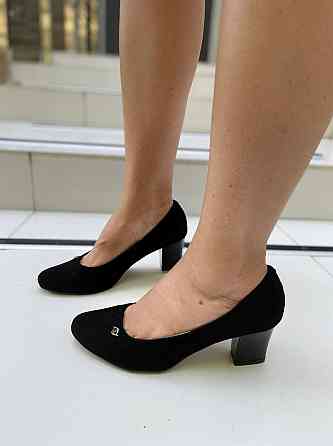 Туфлі жіночі VESNA 6382 чорні (літо, замша натуральна) (2242) Коломия