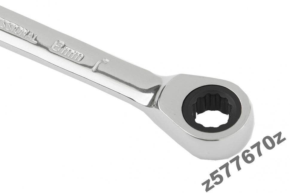 Ключ комбінований трещоточный, 8мм, MATRIX PROF Полтава - фото 1