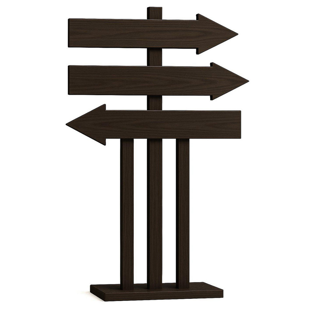 Підлогова стрілка-покажчик "Гетхан" мокко Миколаїв - фото 1