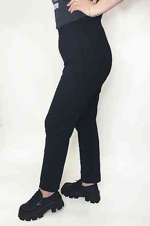 Брюки женские трикотажные прямые Черный 50/52 Харьков