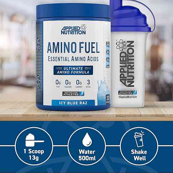 Амінокислотний комплекс Applied Nutrition Amino Fuel (390g - 30 Servings) (ICY Blue Raz) Луцьк