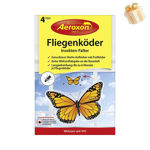 Приманка для мух Aeroxon "Метелики", 4 шт Дніпро - фото 1