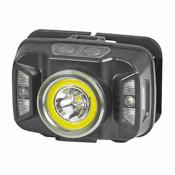 Фонарь налобный Nord Camp 380Lm, 5W CREE XTE+COB, 1800mAh, с сенсором белый/красный Львов